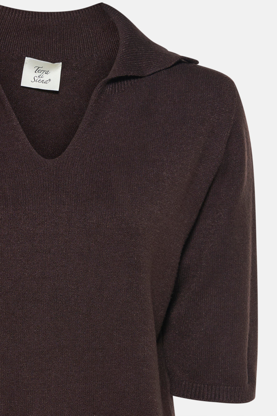 Polo à manches longues - brun - Terra di Siena - 4