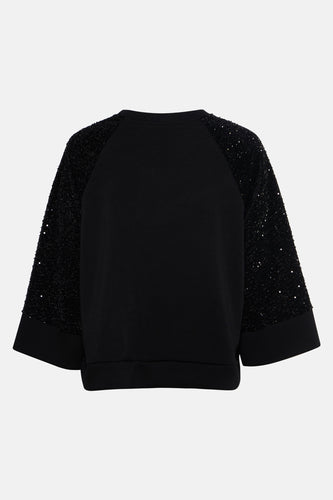 Sweat - noir - Terra di Siena - 3