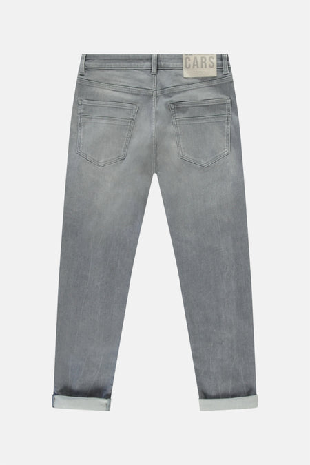 Jeans straight mid grey denim - Cars