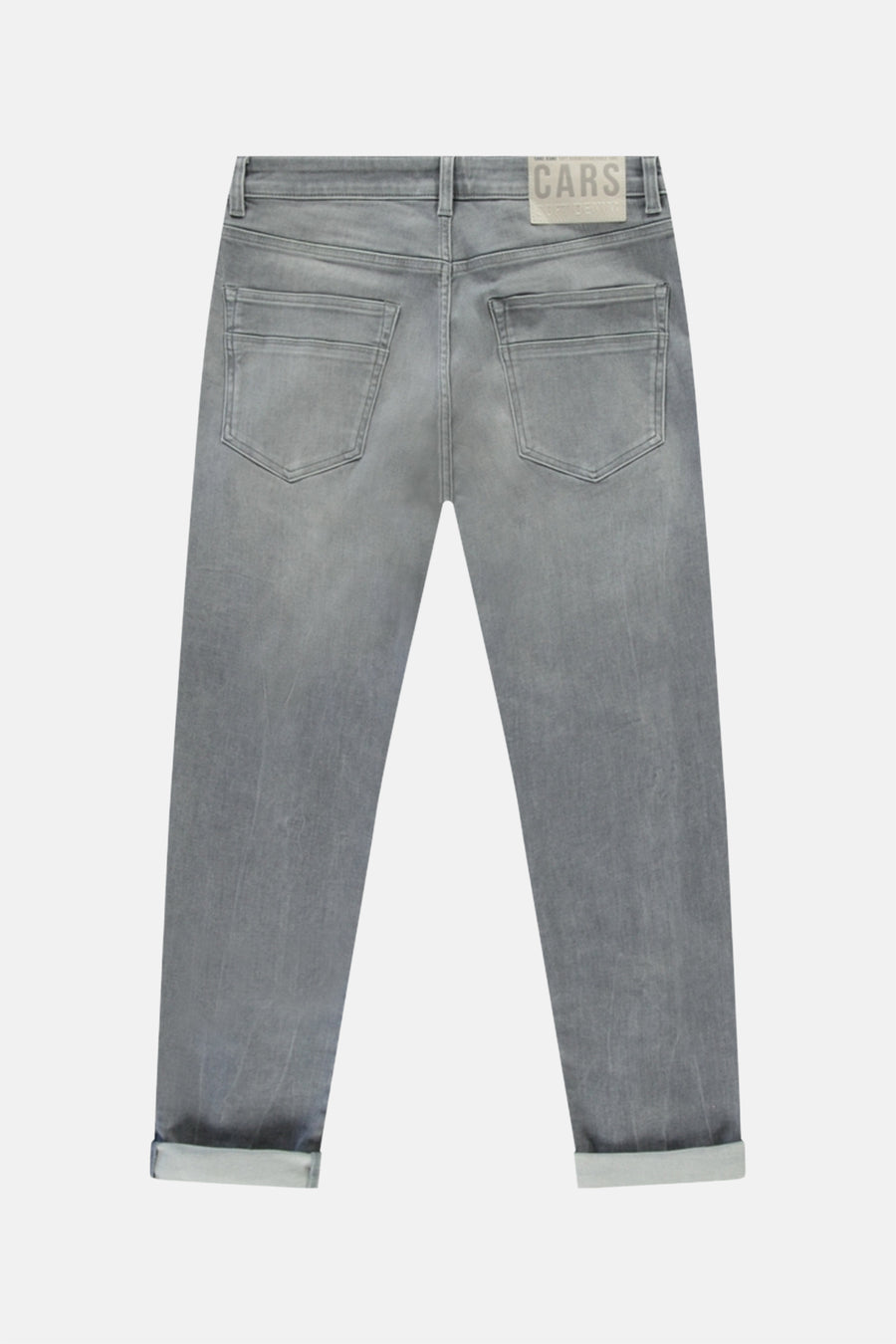 Jeans straight mid grey denim - Cars