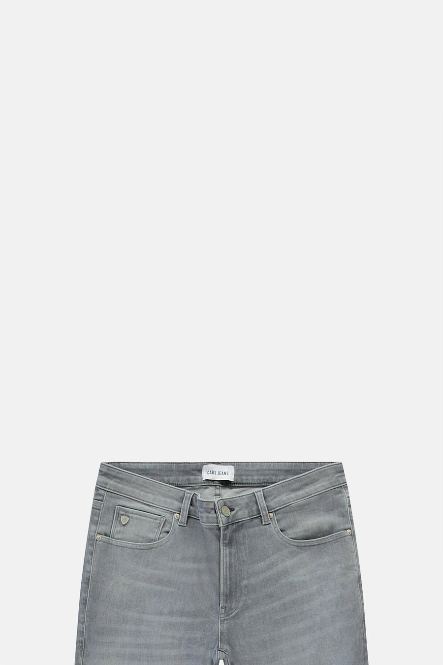 Jeans straight mid grey denim - Cars