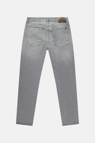 Jeans straight mid grey denim - Cars