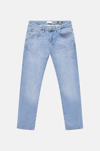 Jeans straight light blue denim - Cars