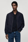 Veste courte Bleu - Mango