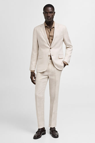 Pantalon de costume - beige