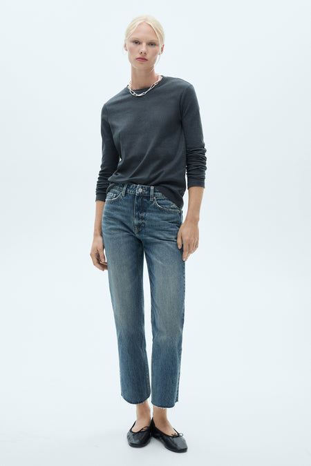 Jeans straight Denim - Mango