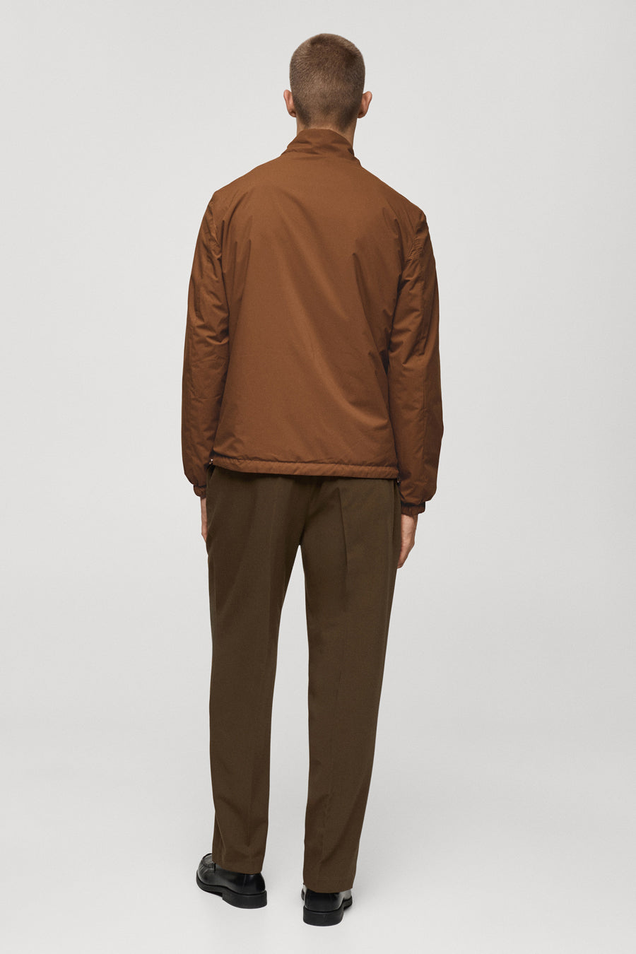 Veste courte - Brun - MANGO