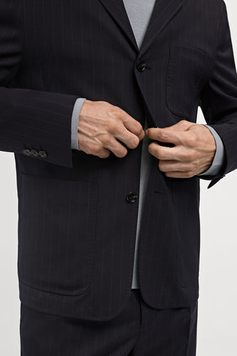 Blazer - bleu - MANGO