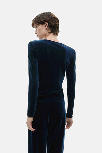 T-shirt à manches courtes - bleu - MANGO