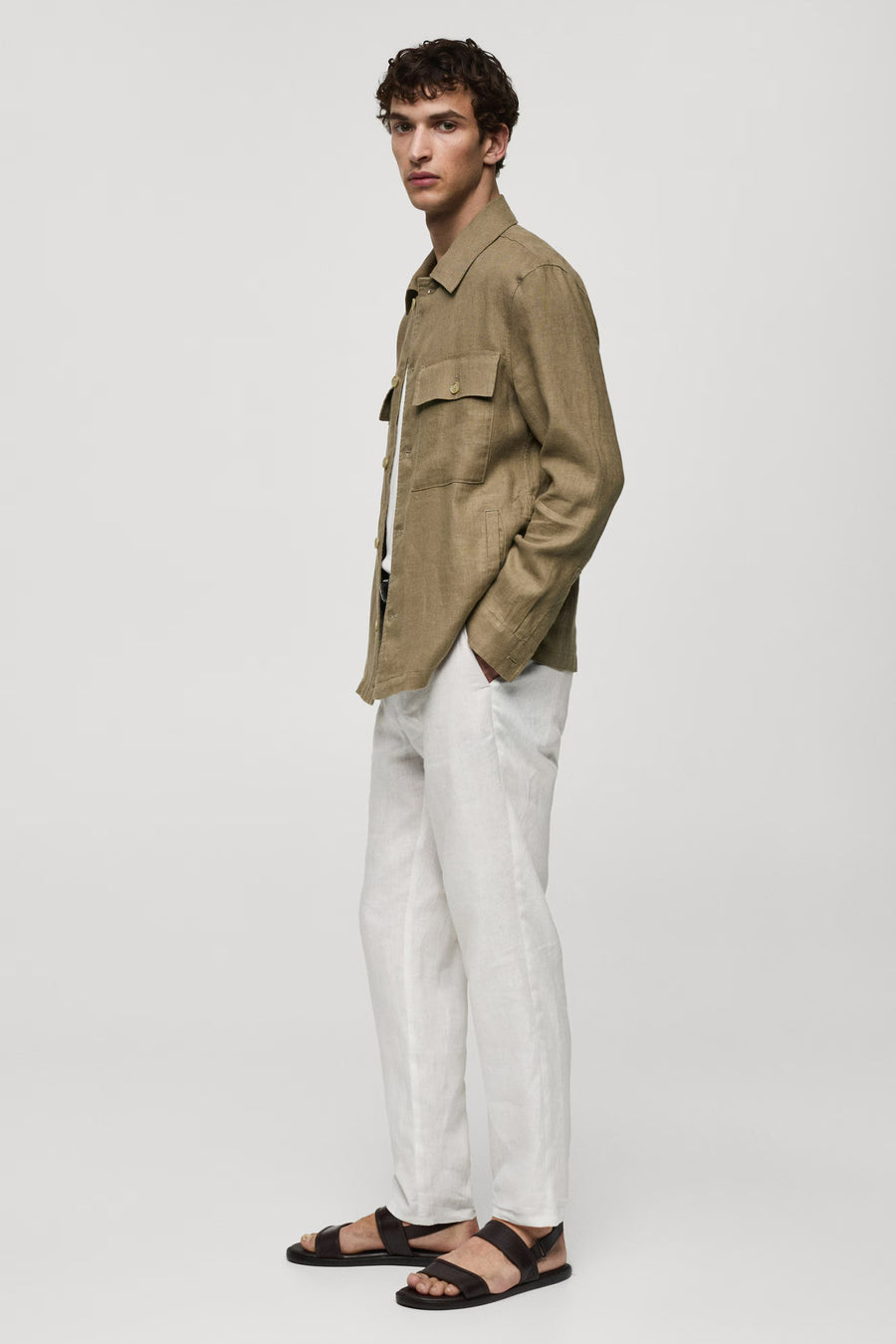 Veste courte - vert - MANGO