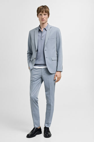 Blazer - bleu - MANGO