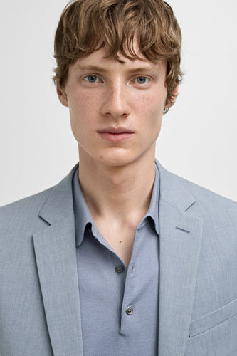 Blazer - bleu - MANGO