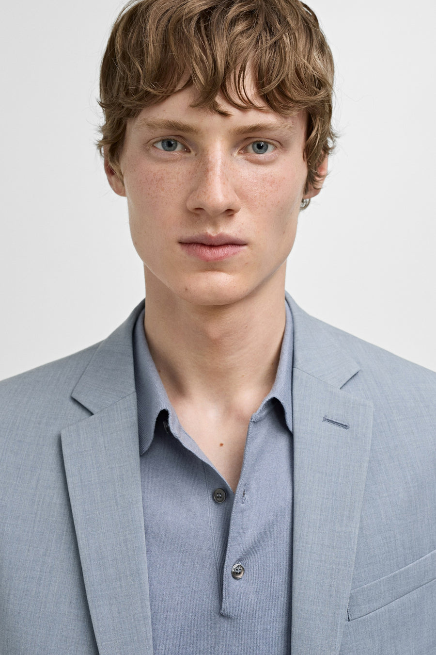 Blazer - bleu - MANGO