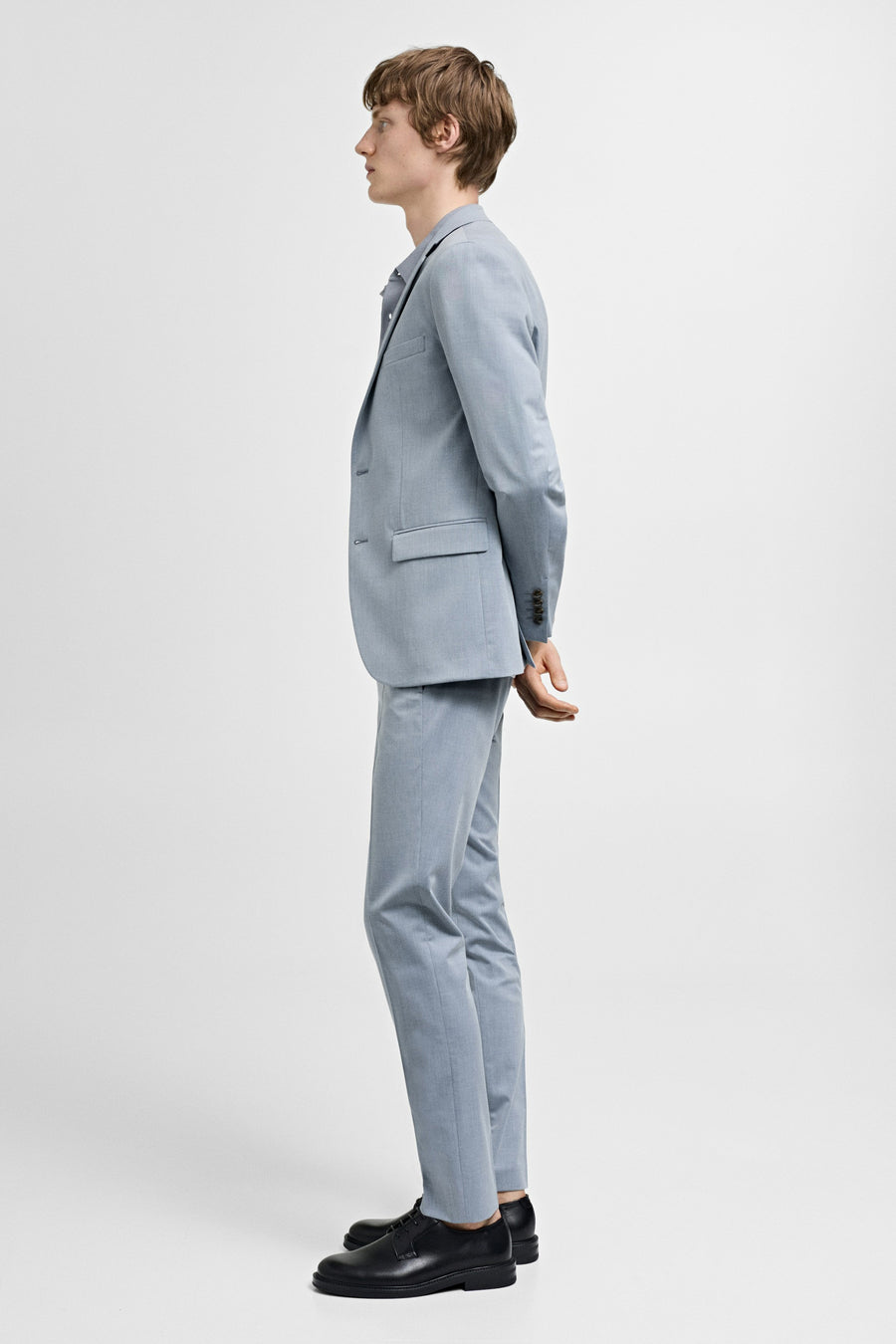 Blazer - bleu - MANGO