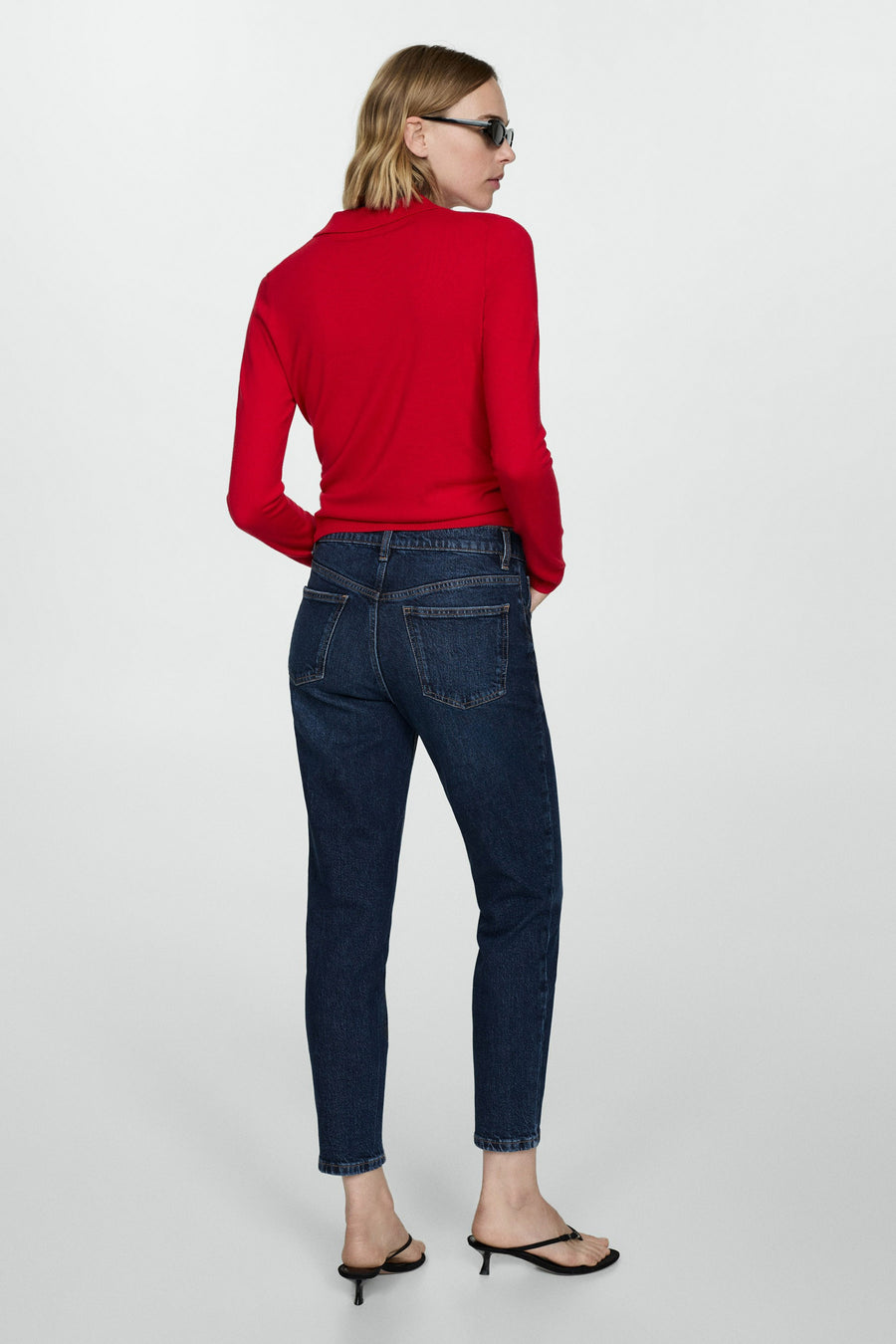 NEWMOM - dark blue denim - MANGO - 3