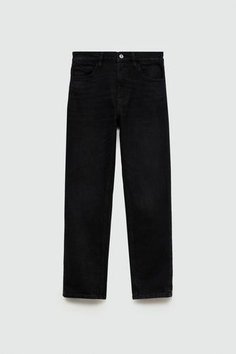 NEWMOM - black denim - MANGO