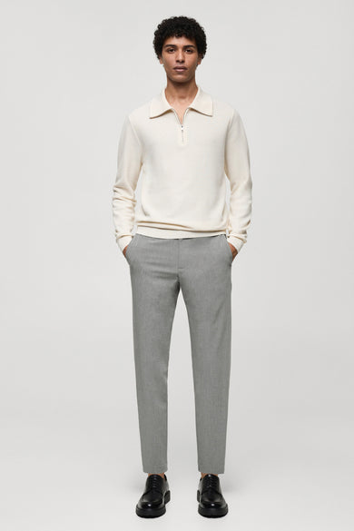 Pantalon de saison Gris - Mango