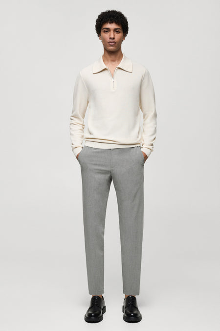 Pantalon de saison Gris - Mango