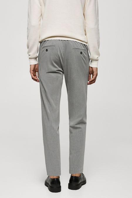 Pantalon de saison Gris - Mango
