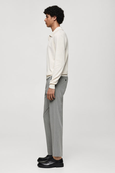 Pantalon de saison Gris - Mango