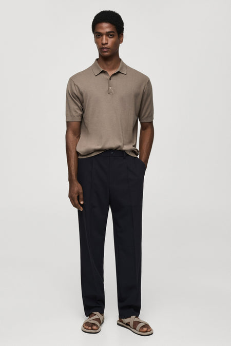 Pantalon de saison Bleu - Mango