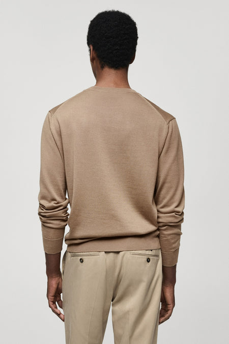 Pull col O Brun - Mango