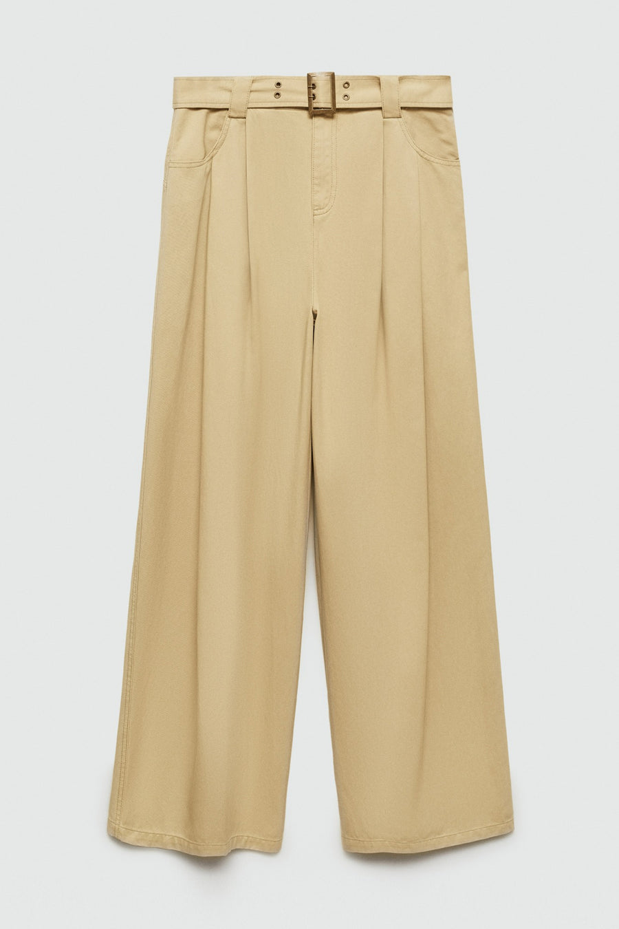 Pantalon - Beige - MANGO
