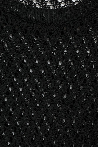 Pull à col rond - noir - MANGO