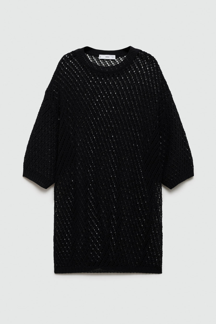 Pull à col rond - noir - MANGO