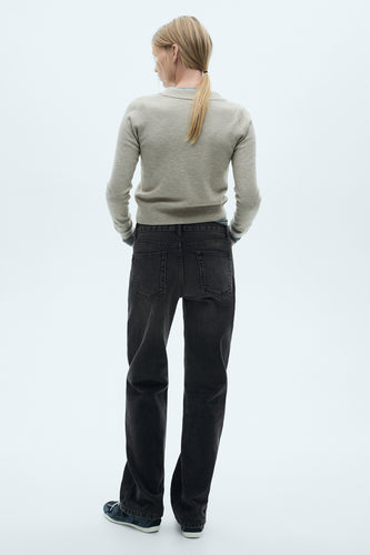 MIAMI - dark grey denim - MANGO