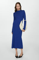 Robes manches longues Bleu - Mango