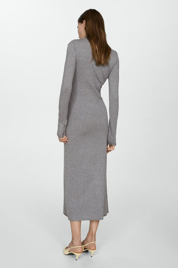 Robes manches longues Brun - Mango