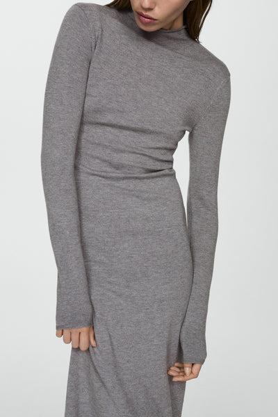 Robes manches longues Brun - Mango
