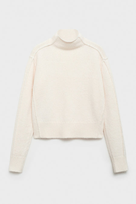 Pull col O Blanc - Mango