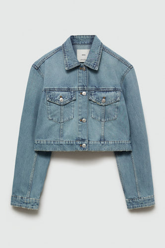 Veste de pluie - mid blue denim - MANGO
