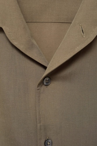 Chemise à manches longues - brun - MANGO