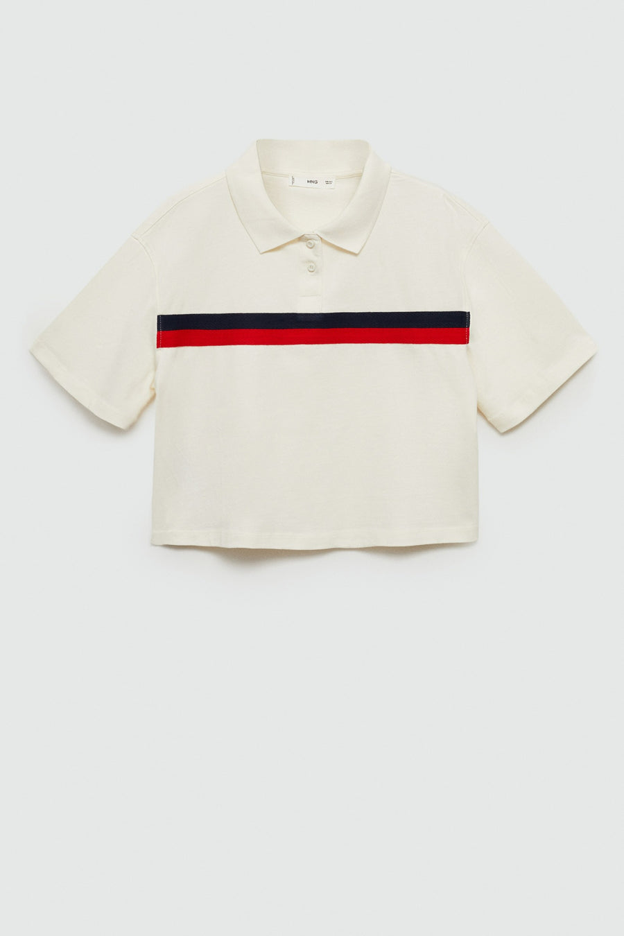 Polo à manches courtes - blanc - MANGO