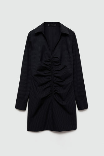 Robes à manches longues - bleu - MANGO