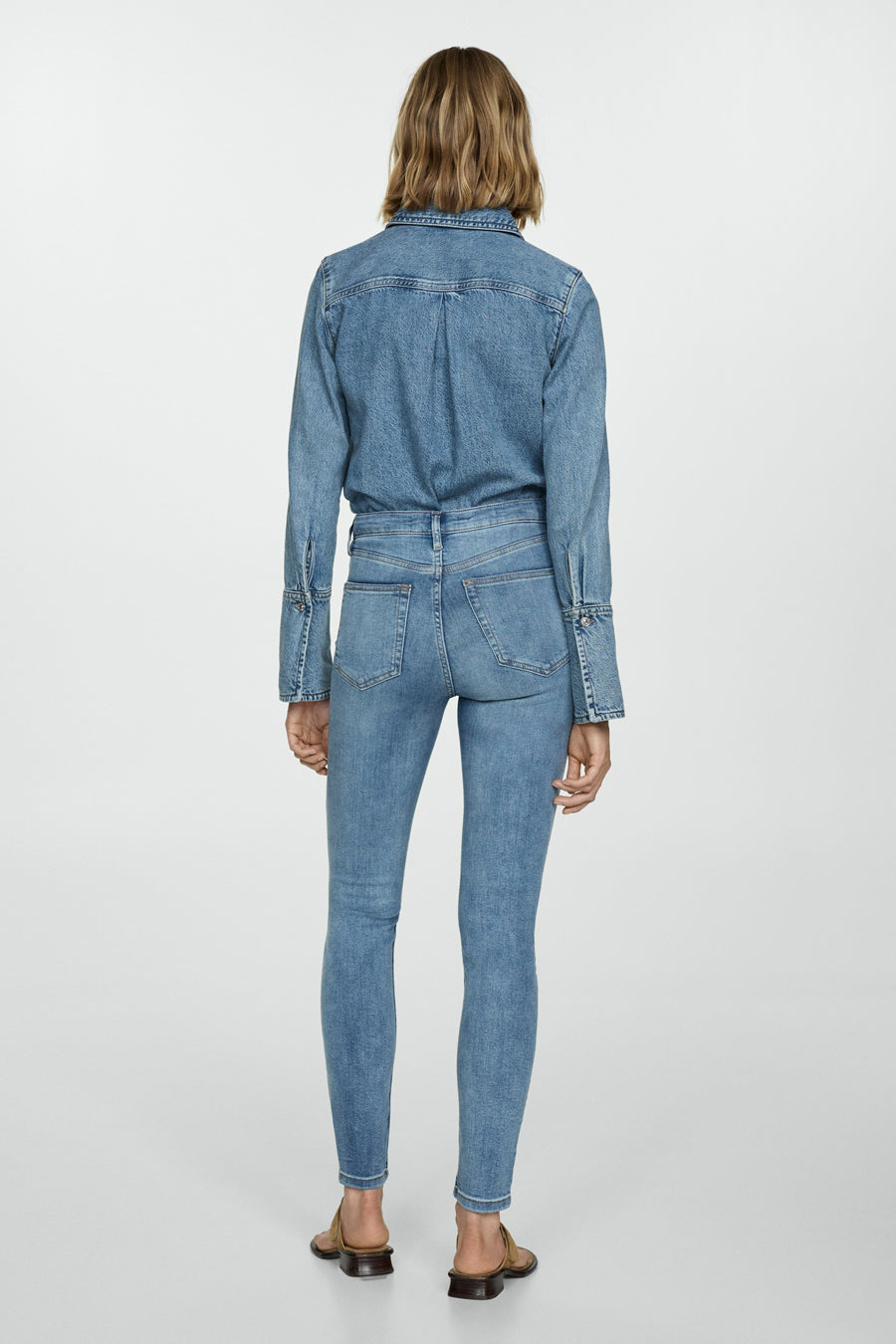 ABBY - mid blue denim - MANGO - 3