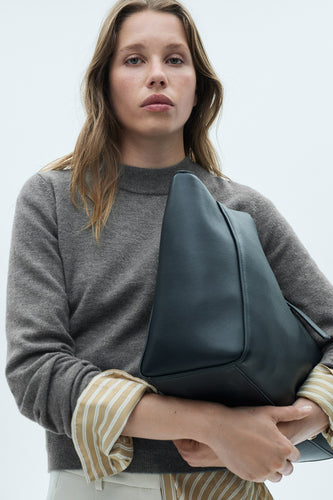 Pull à col rond - Gris - MANGO