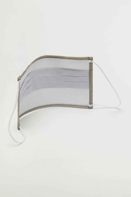 Masque de protection - gris