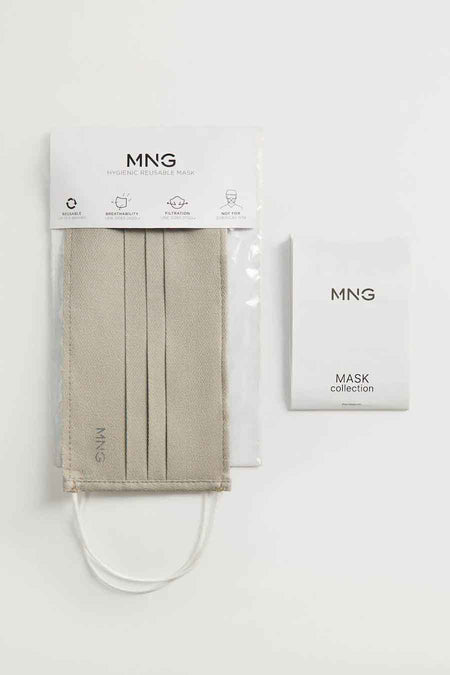 Masque de protection - gris