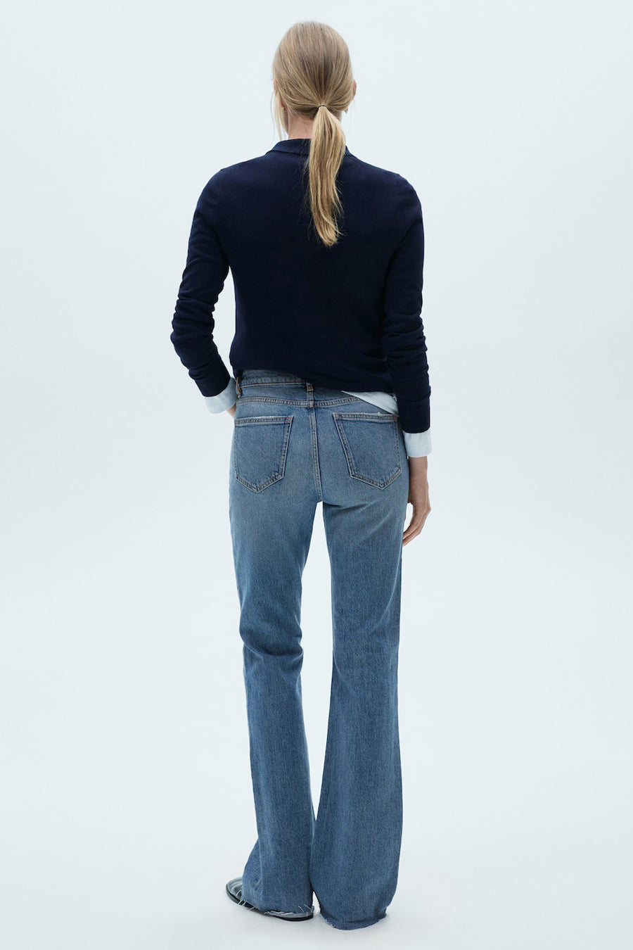 FIONA - mid blue denim - MANGO