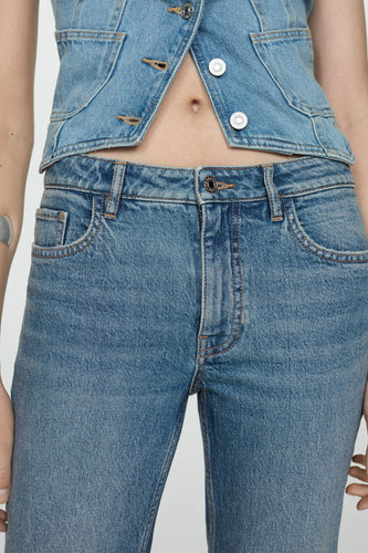 FIONA - mid blue denim - MANGO