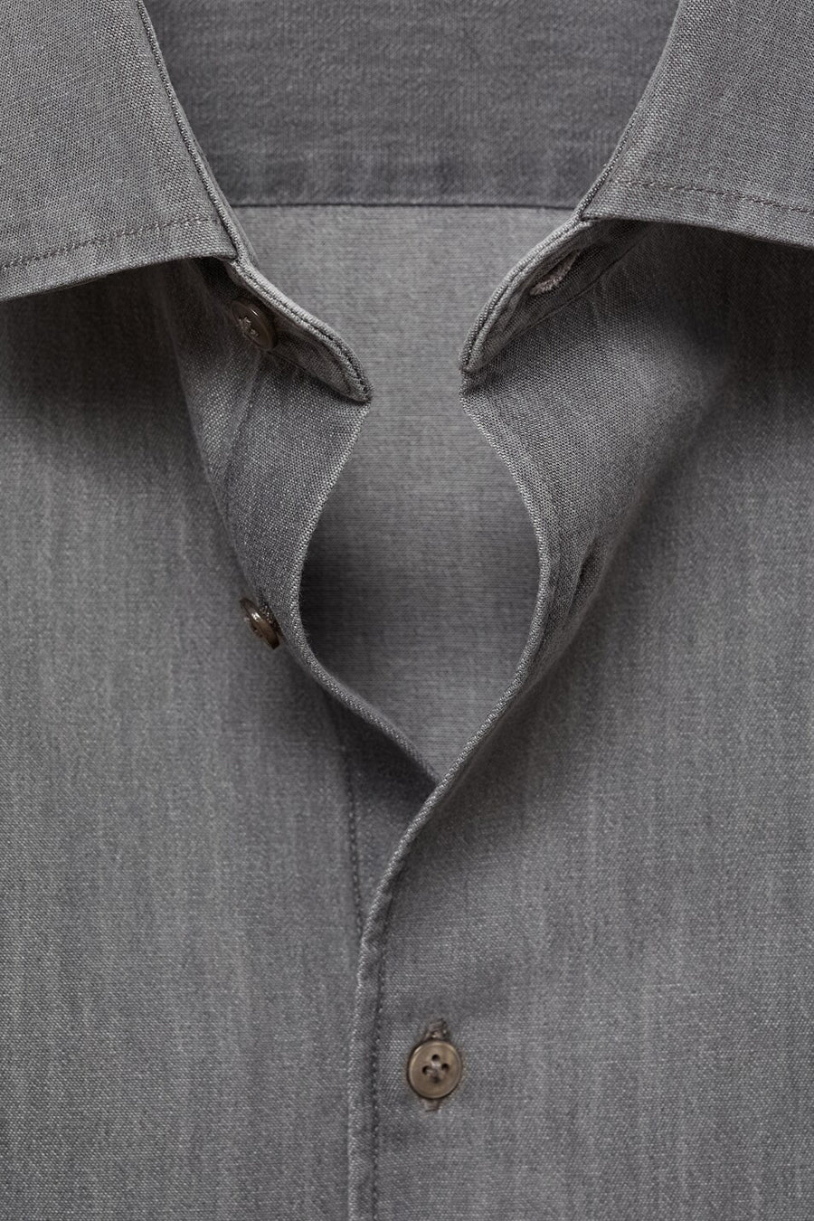 Chemise en jean - Gris - MANGO
