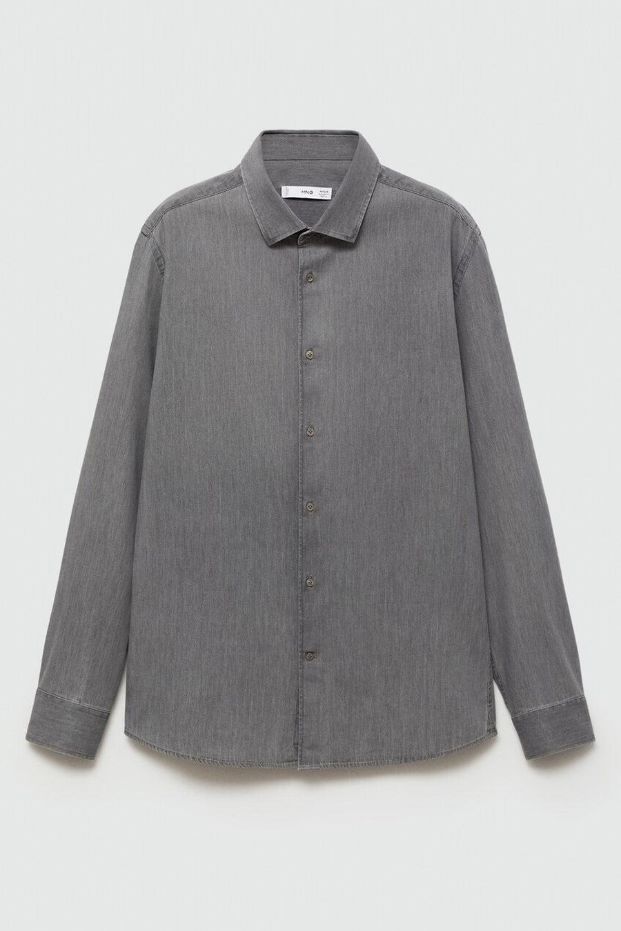 Chemise en jean - Gris - MANGO