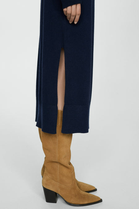 Robes manches longues Bleu - Mango