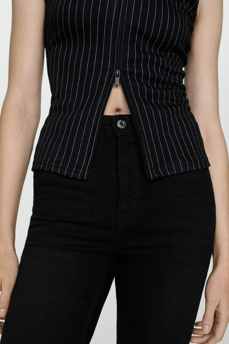Jeans skinny Noir - Mango