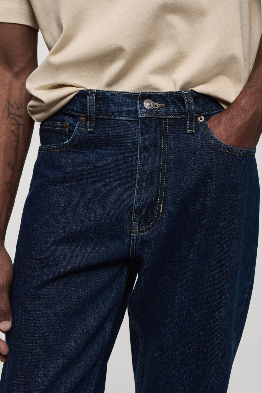 Jeans straight denim - MANGO - MANGO