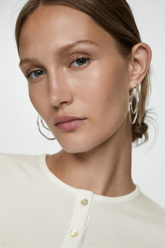 T-shirt à manches courtes - blanc - MANGO